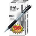 Pentel Mechanical Pencil, 0.5mm Lead, 24/PK, Black PENAL15ASW2